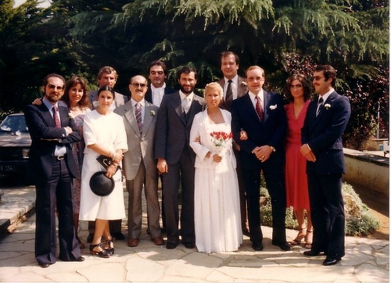 1982-OIPC-Interpol-Ufficiali di collegamento antidroga-Al matrimonio di Josè Fernandez in Spagna